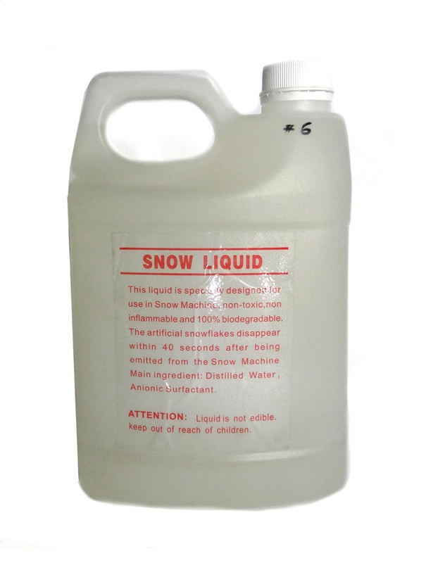Liquido para maquina de nieve 5 litros