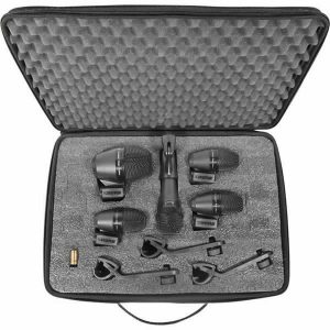 Kit de micrófonos p/batería 5pcs Shure