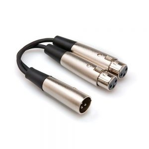 Extensión 2 XLR macho a XLR hembra