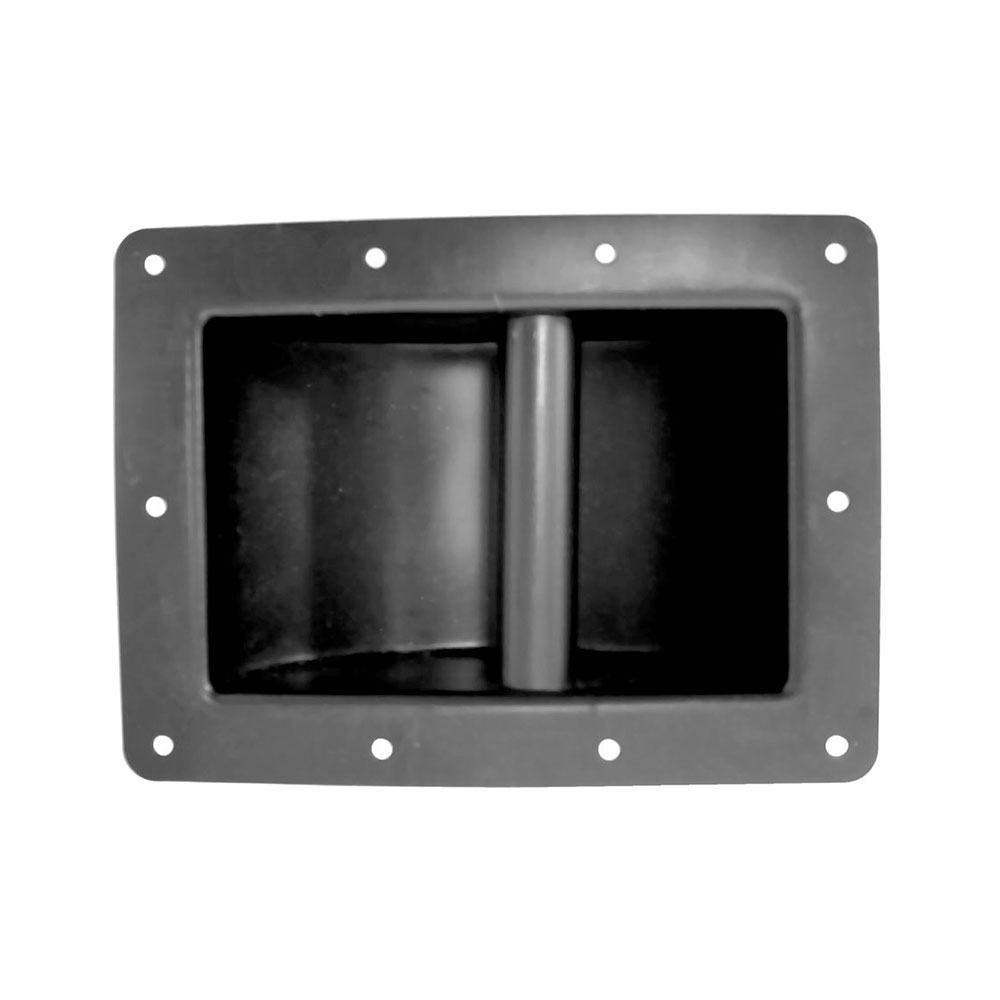 Agarradera metal para bafle 9x7" negro