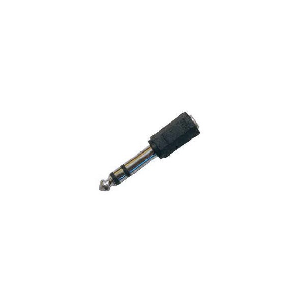Plug adaptador 6.3mm st. Plug a 3.5mm st. Jack