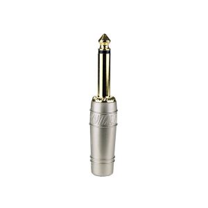 Plug mono 1/4 mono metal