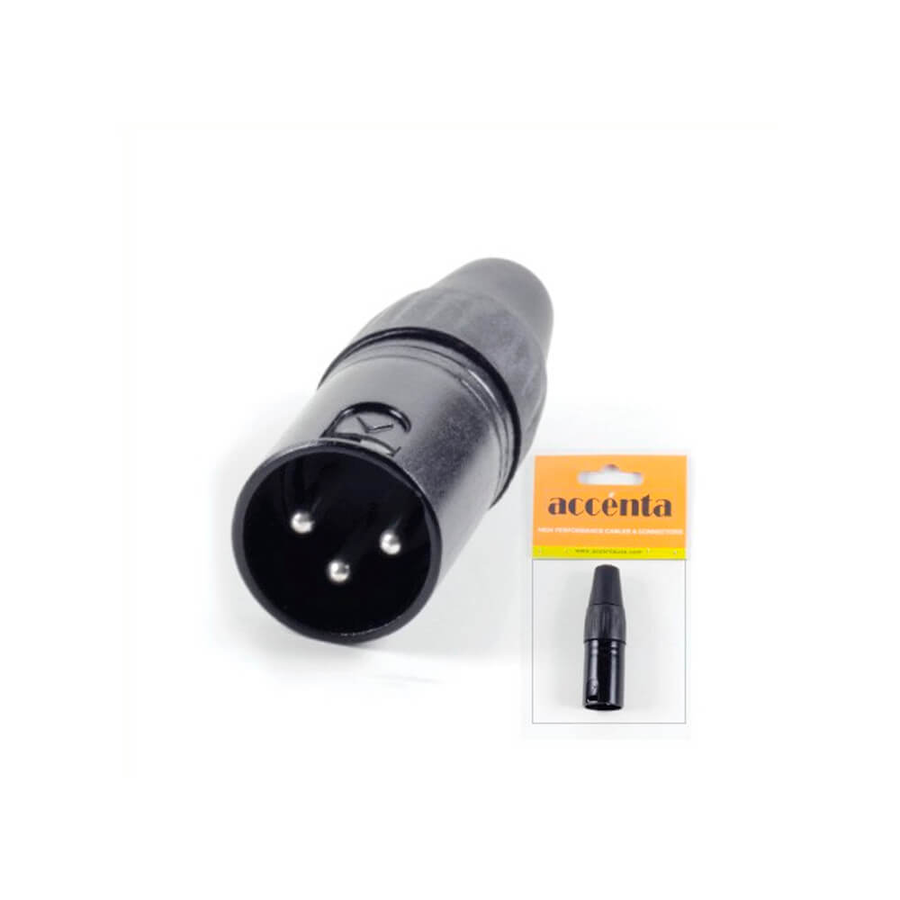Conector XLR macho metalico Accenta