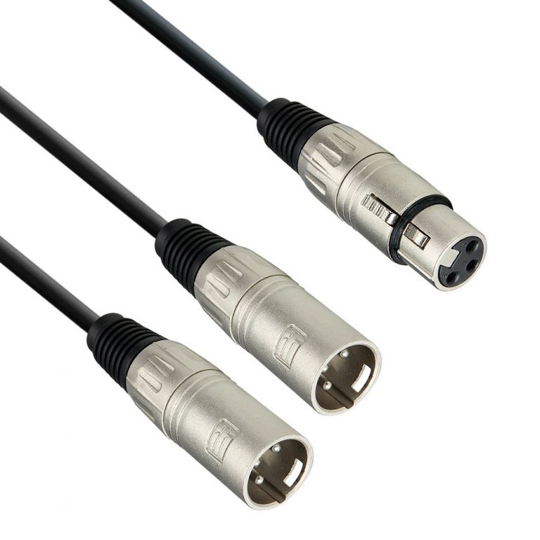REY Cable Extensión XLR Macho A Hembra 10 Metros - Plug & Play Para Micrófono Y Mezclador - Sonido Profesional