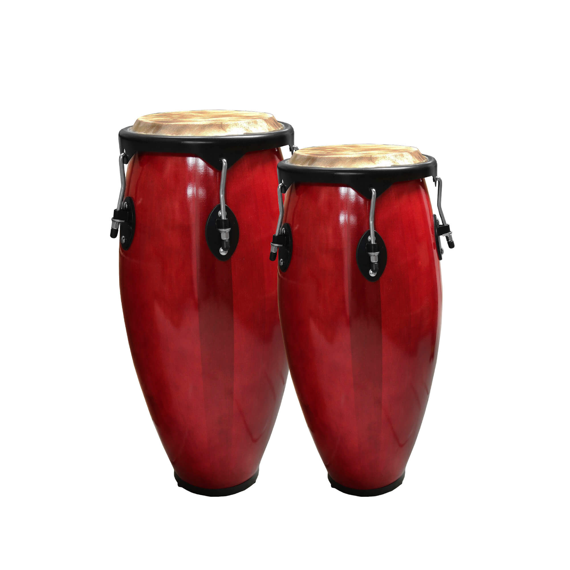 Congas 10″+11″ con pedestal Vino XCalibur
