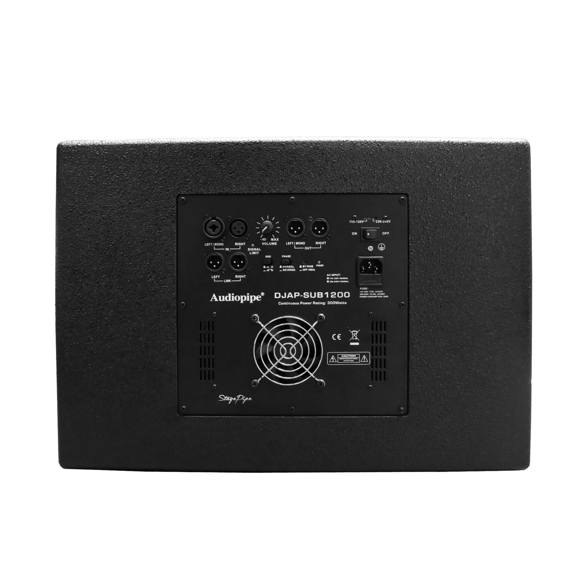 Subwoofer activo 12" 1000w AudioPipe - Imagen 2