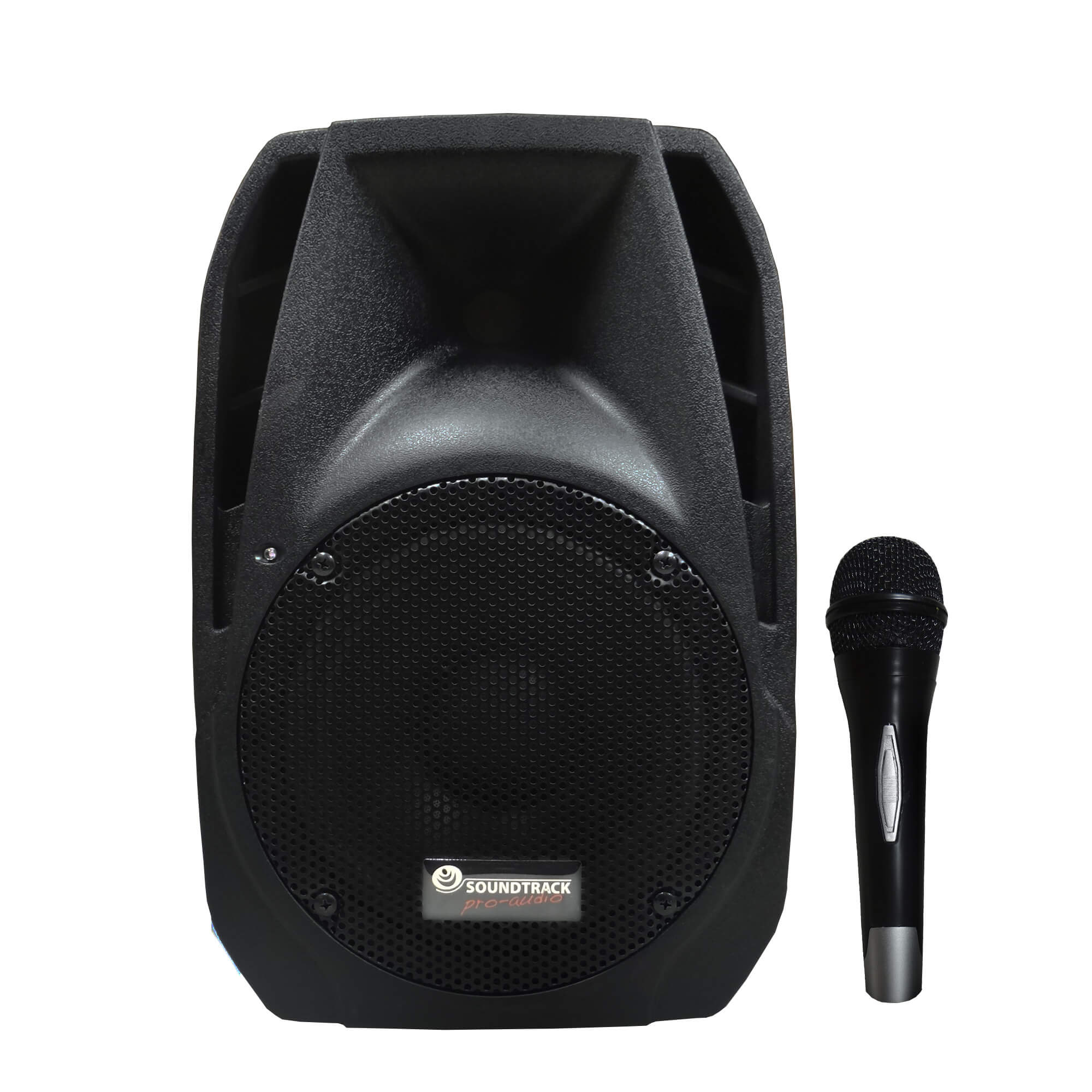 Set de bafles activos 8" USB / BT / FM Soundtrack - Imagen 2