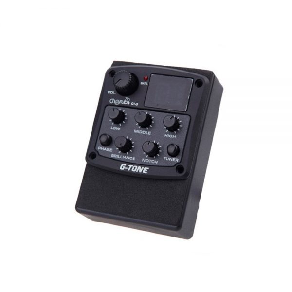 Ecualizador de 4 Bandas y Tuner para Guitarra