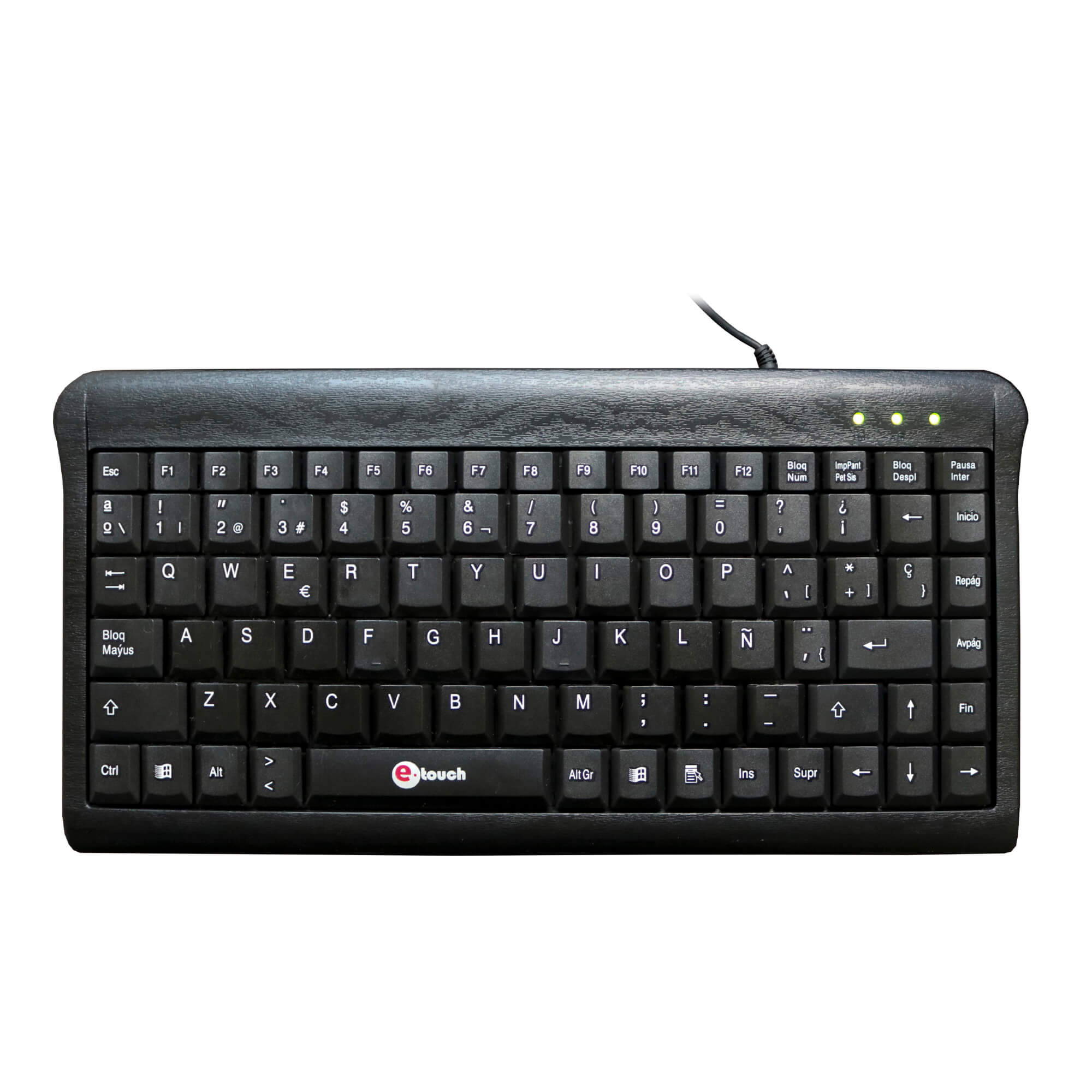 Teclado Slim para laptop USB eTouch