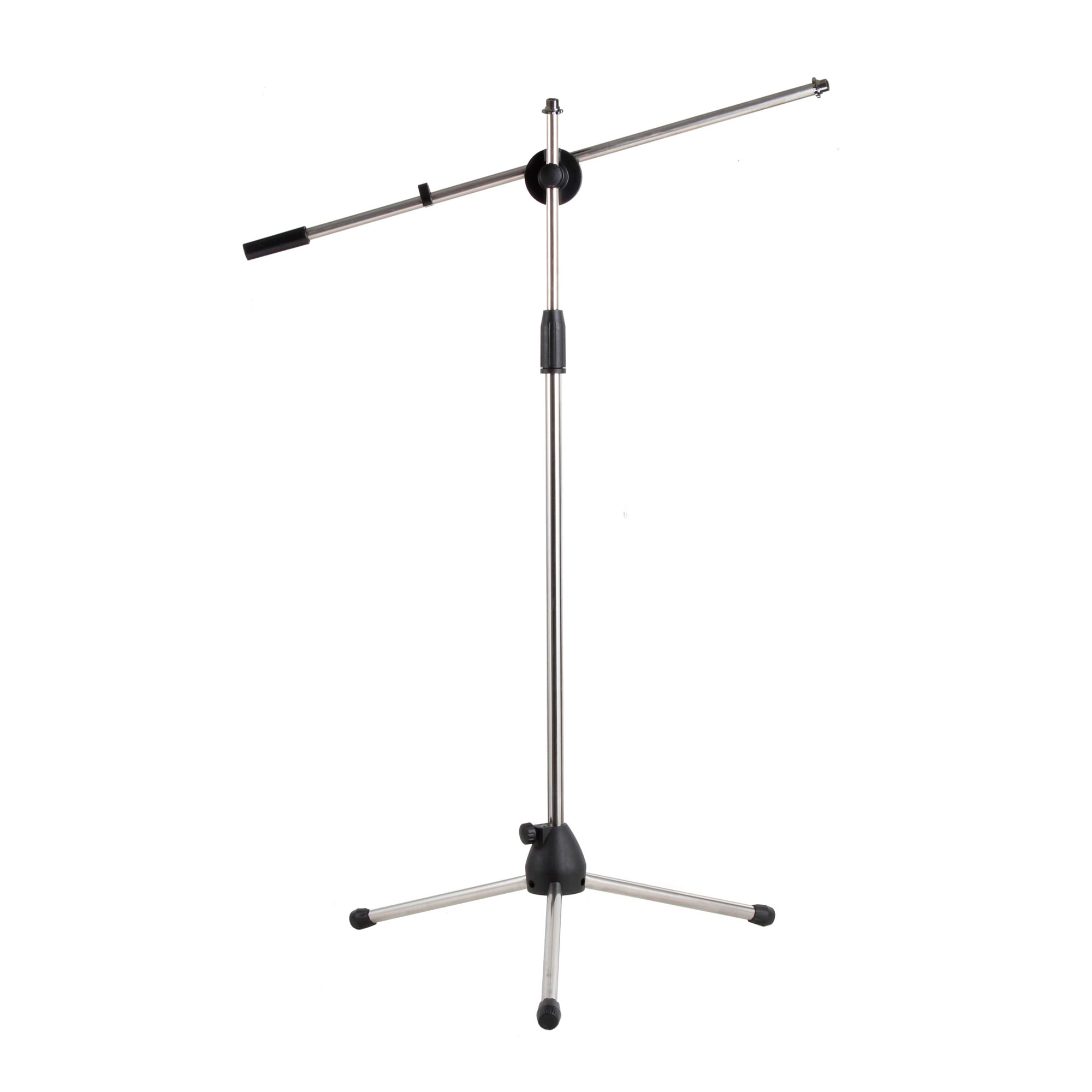 Pedestal para micrófono cromado Miyako