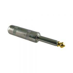 Plug conector 1/4" mono grande