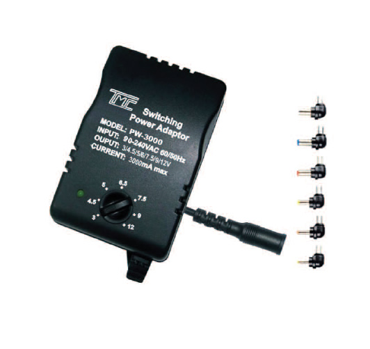 Adaptador de corriente AC/ DC 3-12v DC 3Ah
