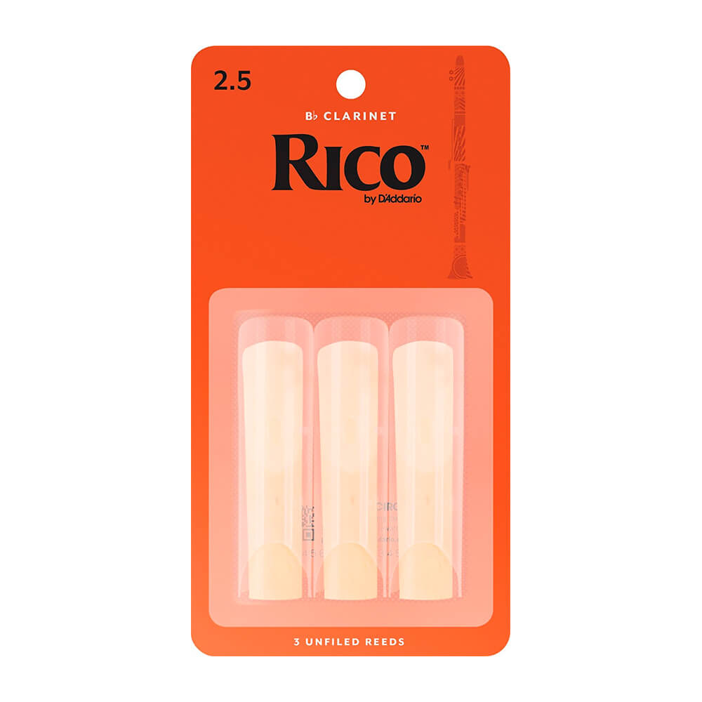 Lengüeta para Clarinete BB #2.5 Rico