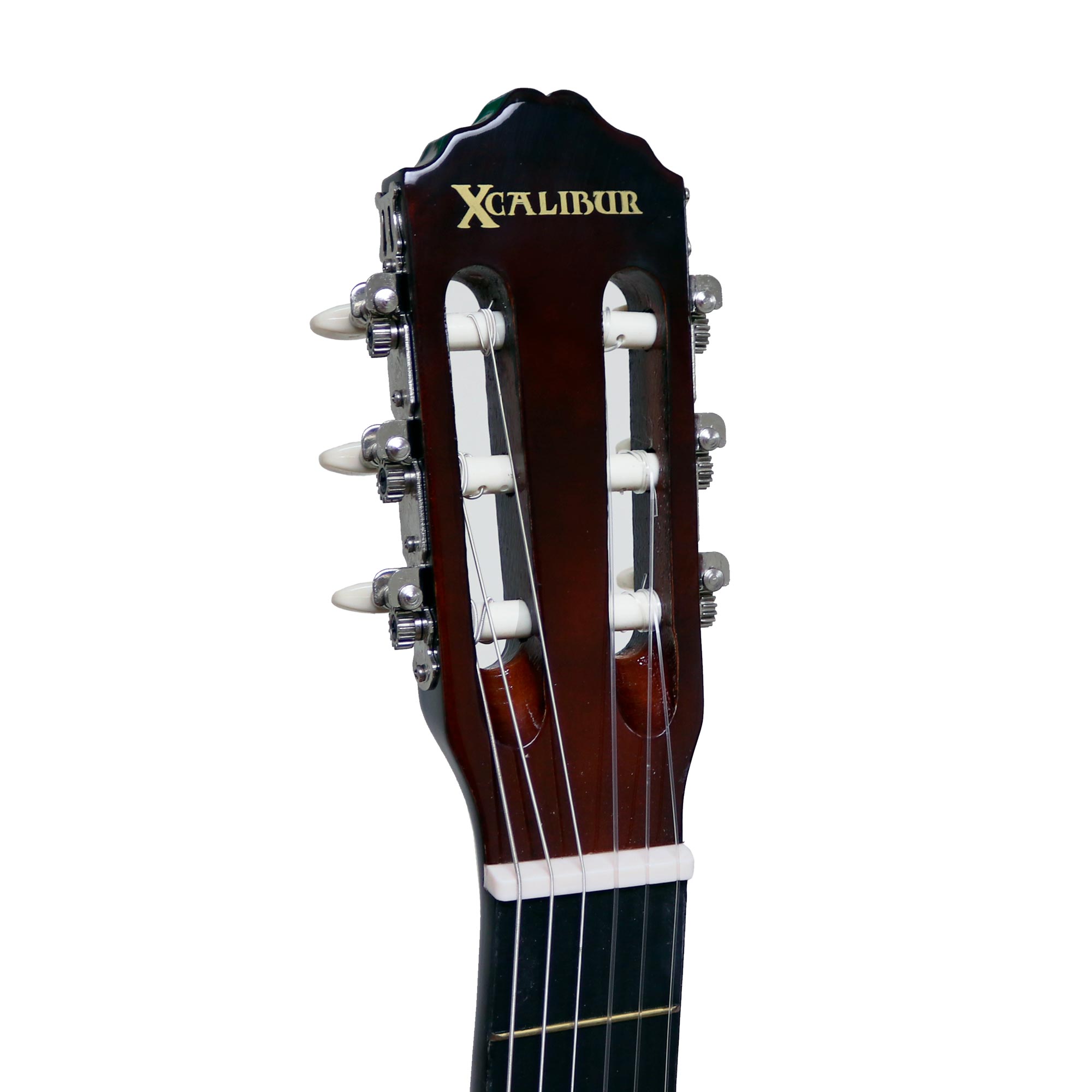 Guitarra acústica 39" clásica color natural Xcalibur - Imagen 3
