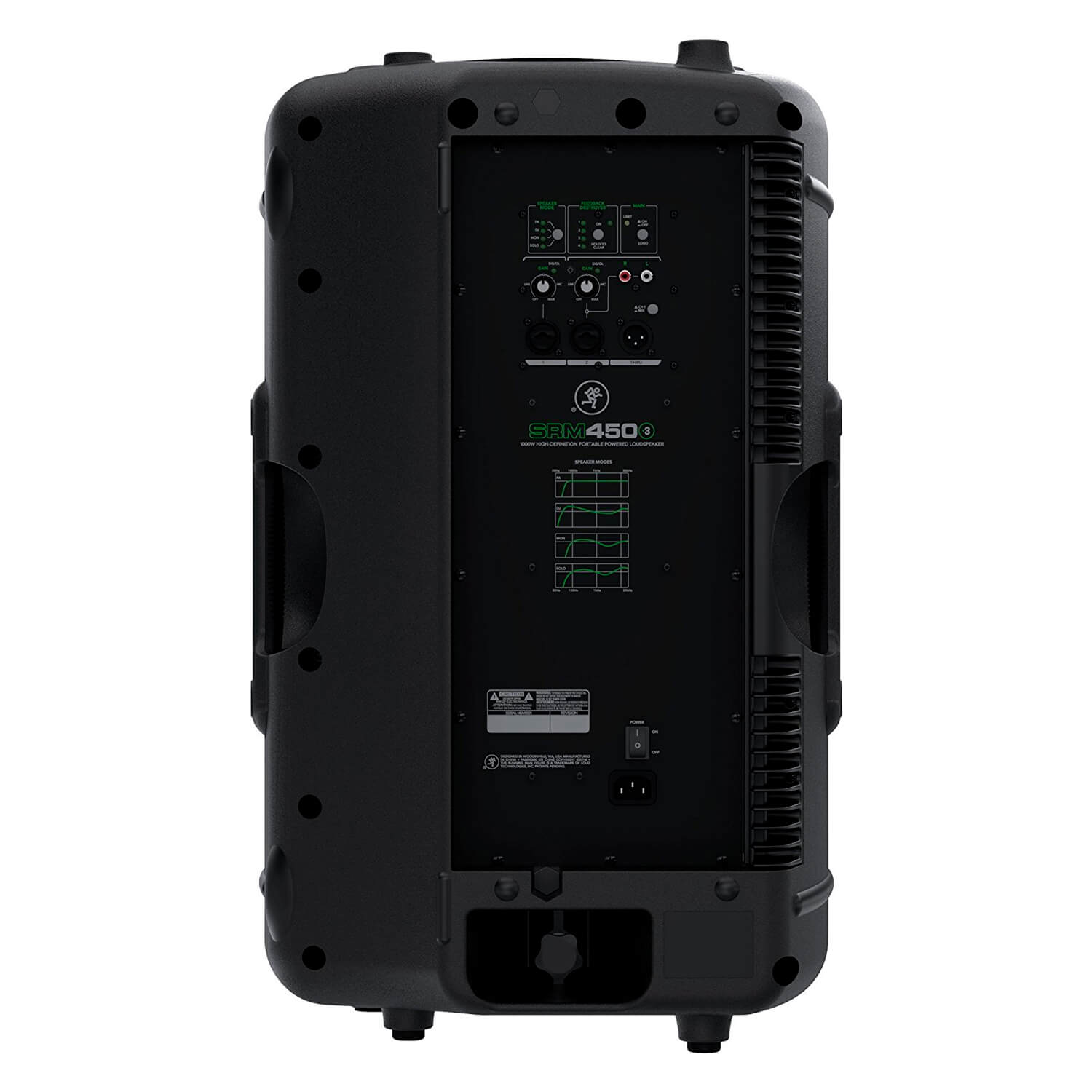 Bafle amplificado 12" 1000w Mackie - Imagen 2