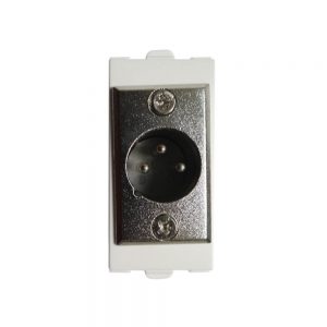 Conector terminal XLR Macho