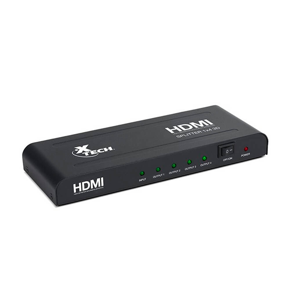 Splitter HDMI 1x4 1080p XTech