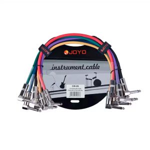 Extensión 1/4" mono a 1/4" mono acodado 1.2ft Joyo