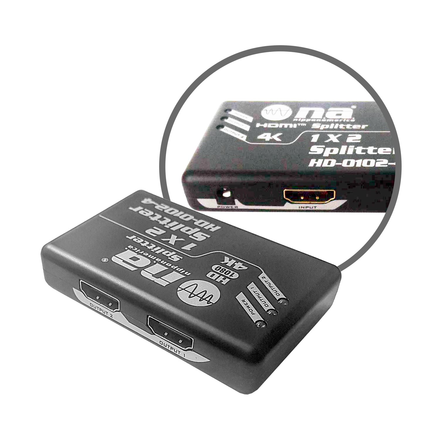 Splitter HDMI 1x2 NA