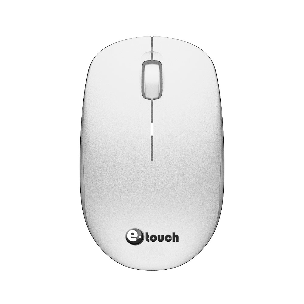 Mouse inalámbrico 2.4GHz blanco eTouch