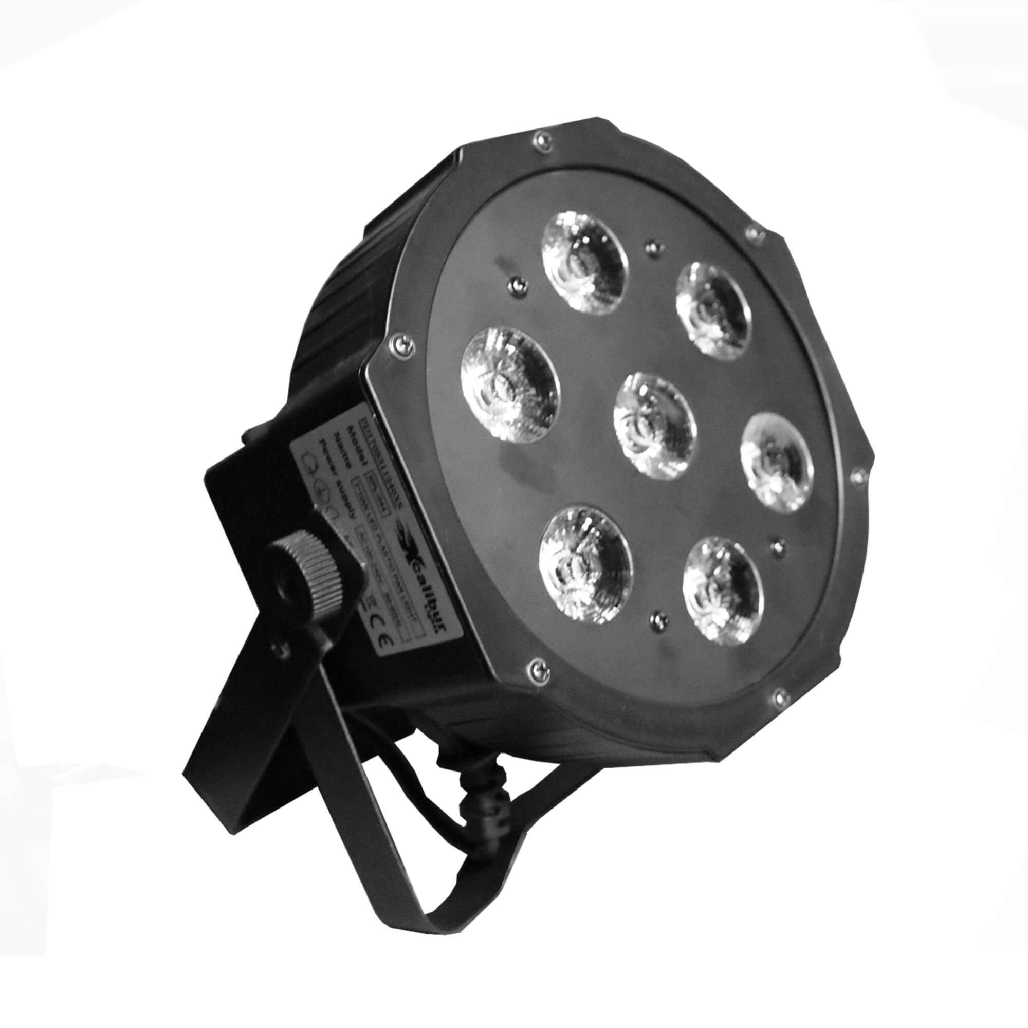 Luces Led PAR 7x10w Plastic Cover XCalibur