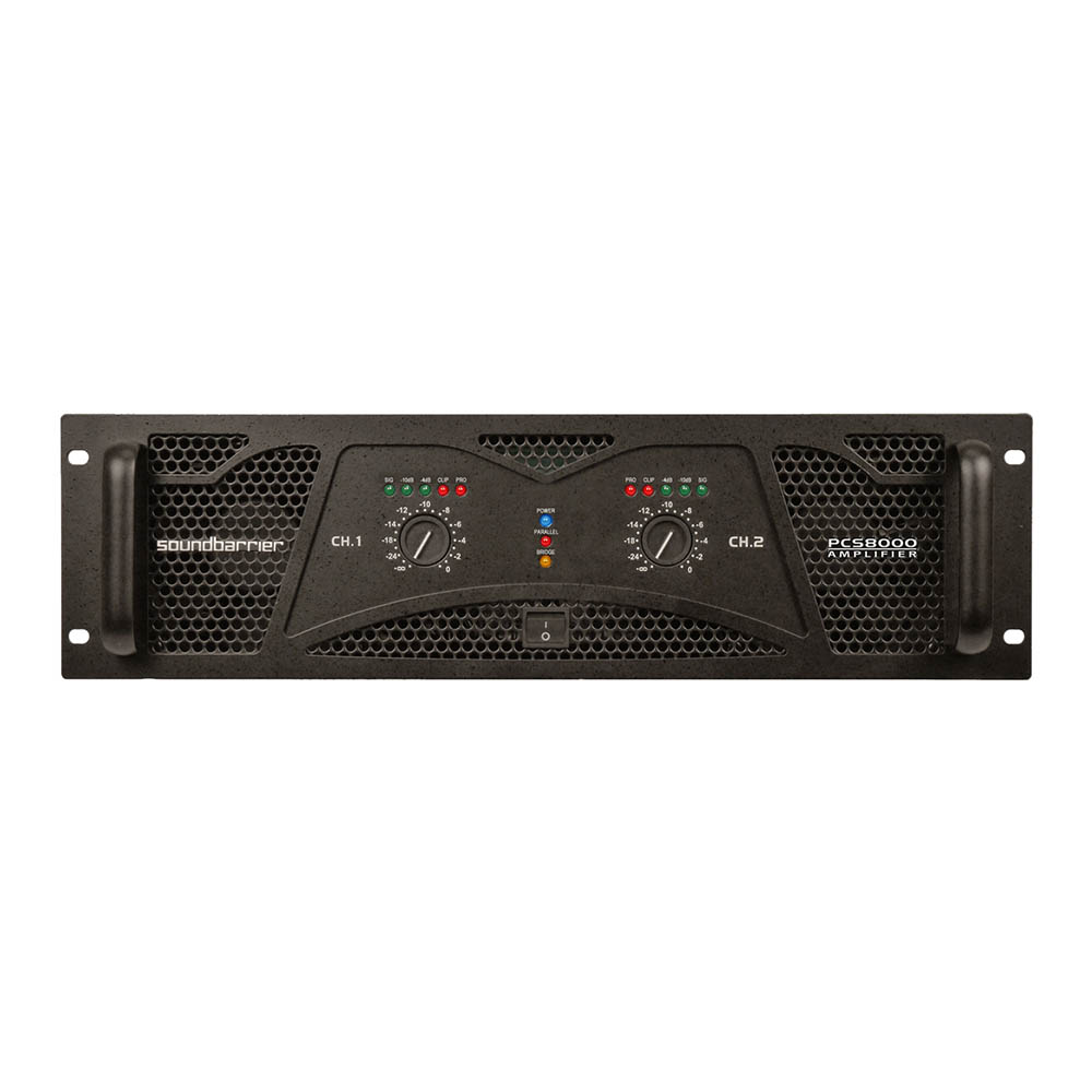 Amplificador de poder 2CH 7200w Soundbarrier