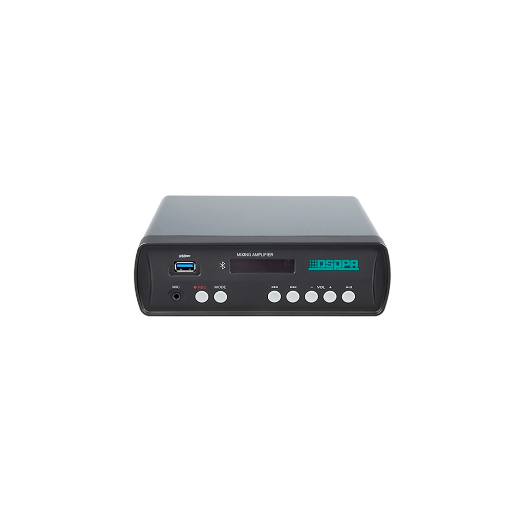 Amplificador PA 2x30w USB / SD / BT dc24v DSPPA