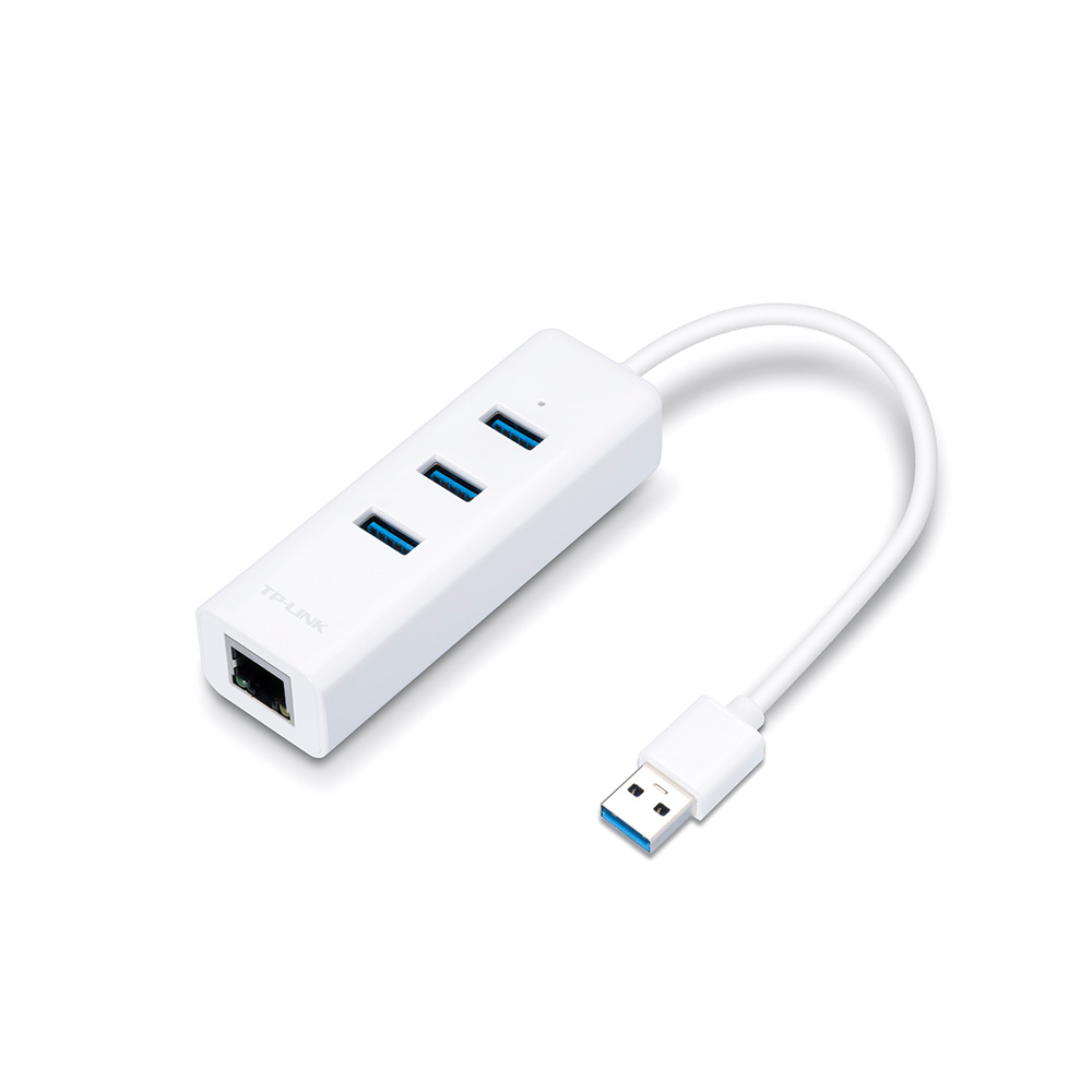 Adaptador USB 3.0 a rj45 + hub 3 puertos TP-Link