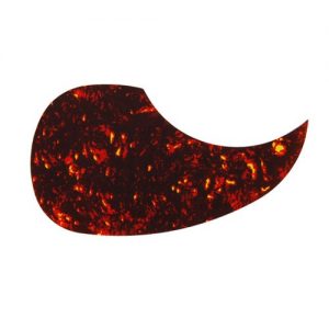 Sticker protector (Lagrima) para guitarra rojo