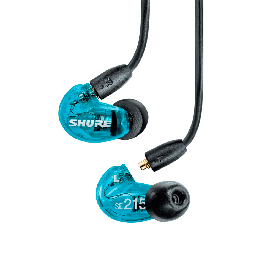 Audífonos profesionales Shure SE215 Blue