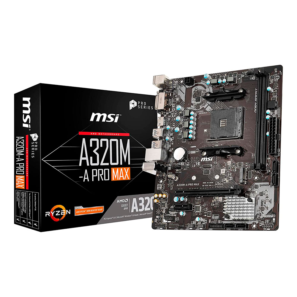 Motherboard MSI A320M-A PRO MAX Socket AM4