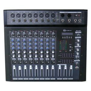 Consola amplificada 8 canales 700w USB / SD / DSP Soundbarrier