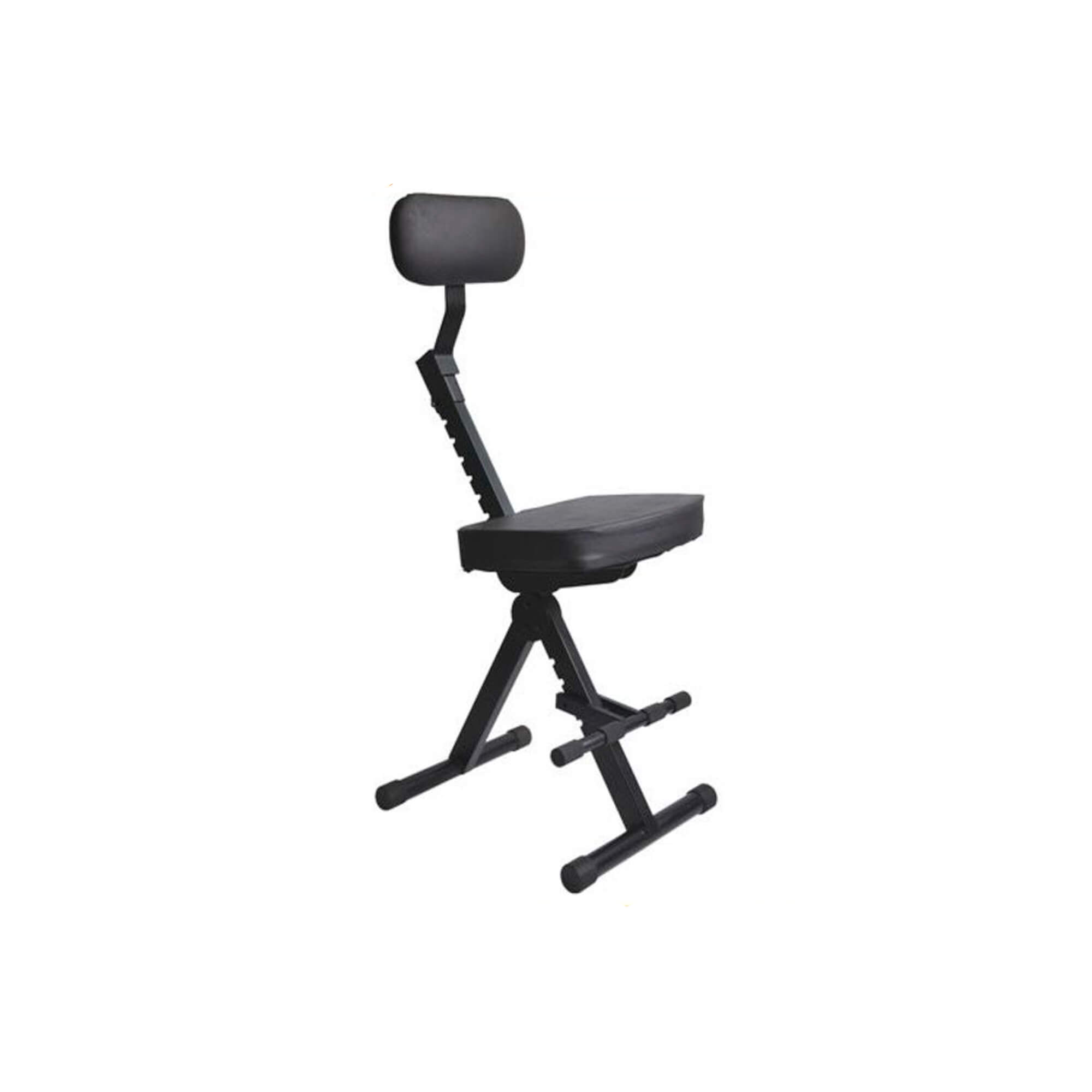 Silla ajustable y respaldo para teclado / bateria / guitarra Accenta