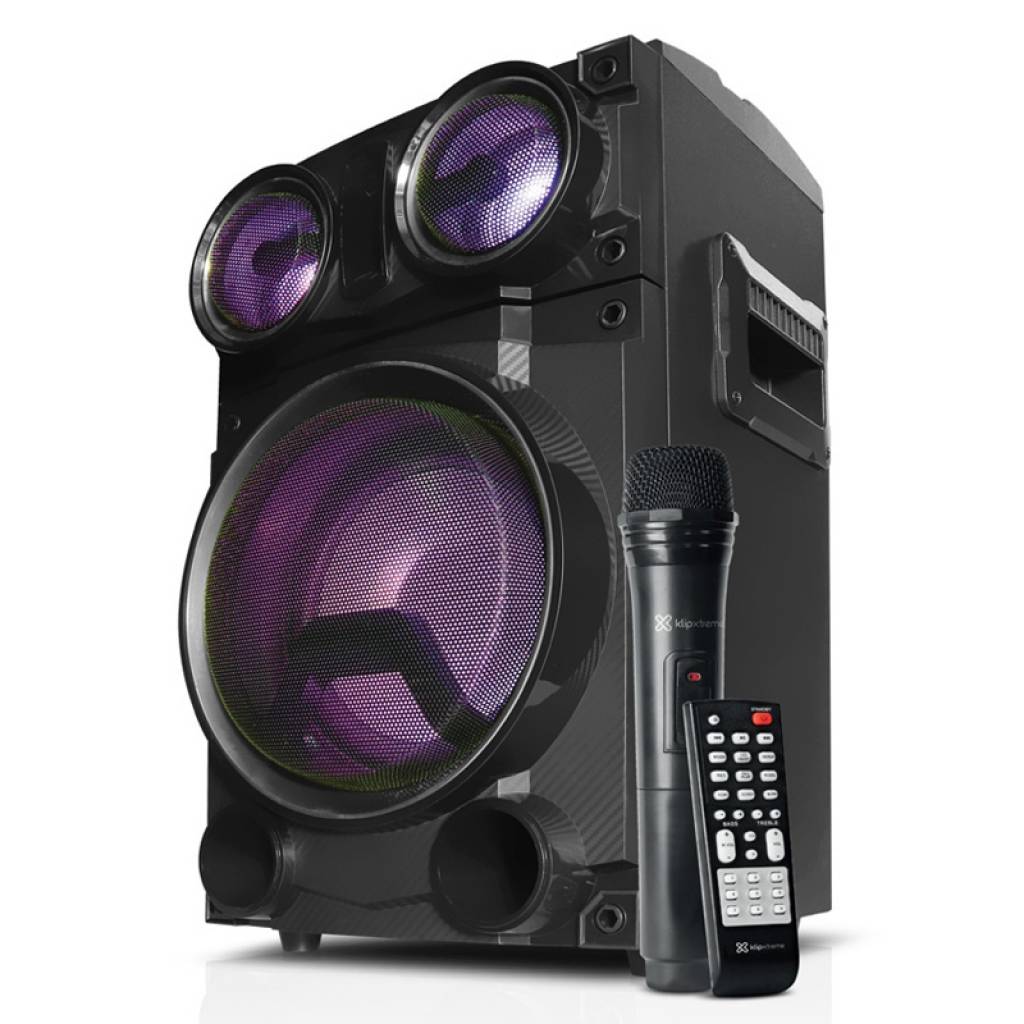 Parlante Portatil Bluetooth 900 Watts ZounDtastik mini Klip Xtreme