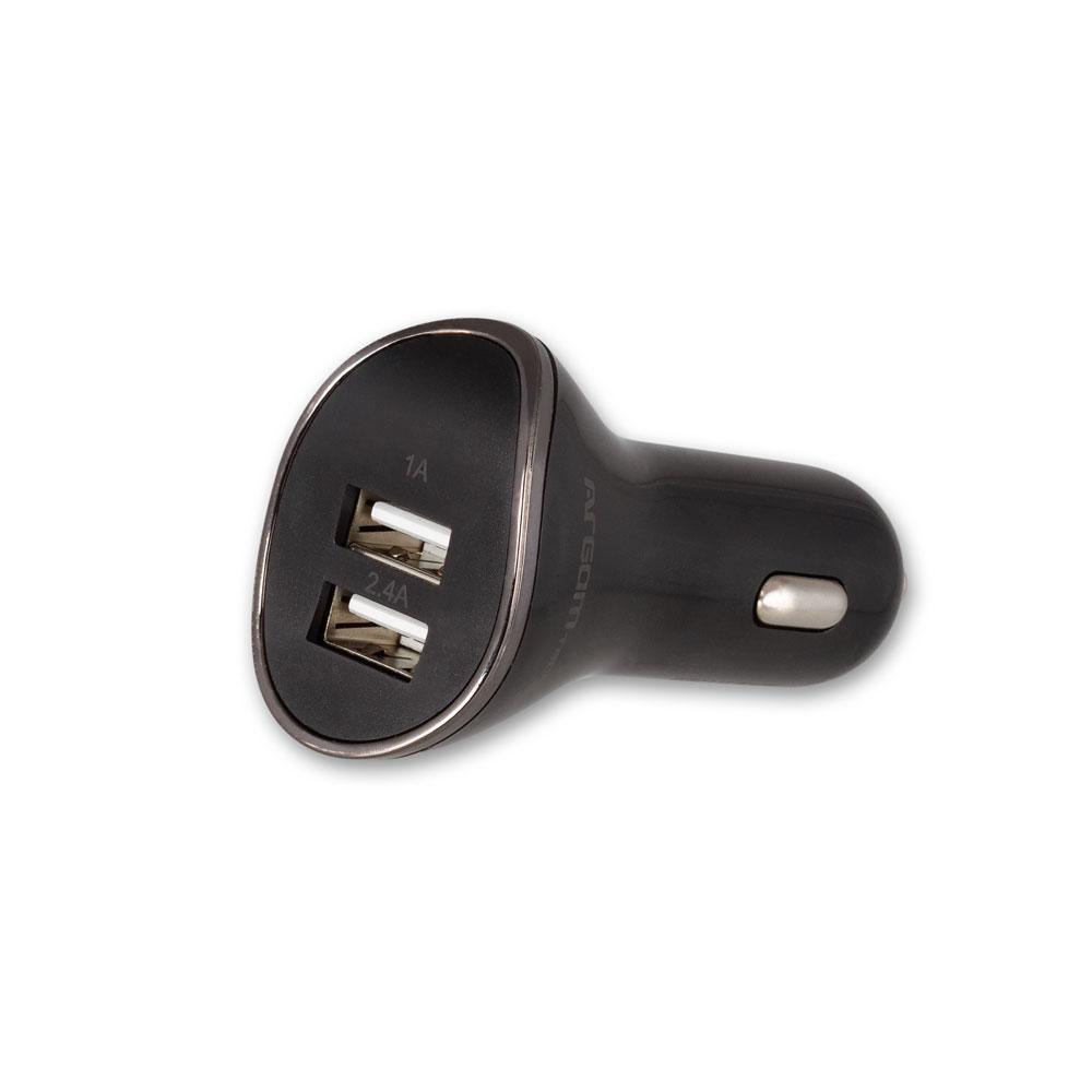 Cargador universal dual para carro Argom