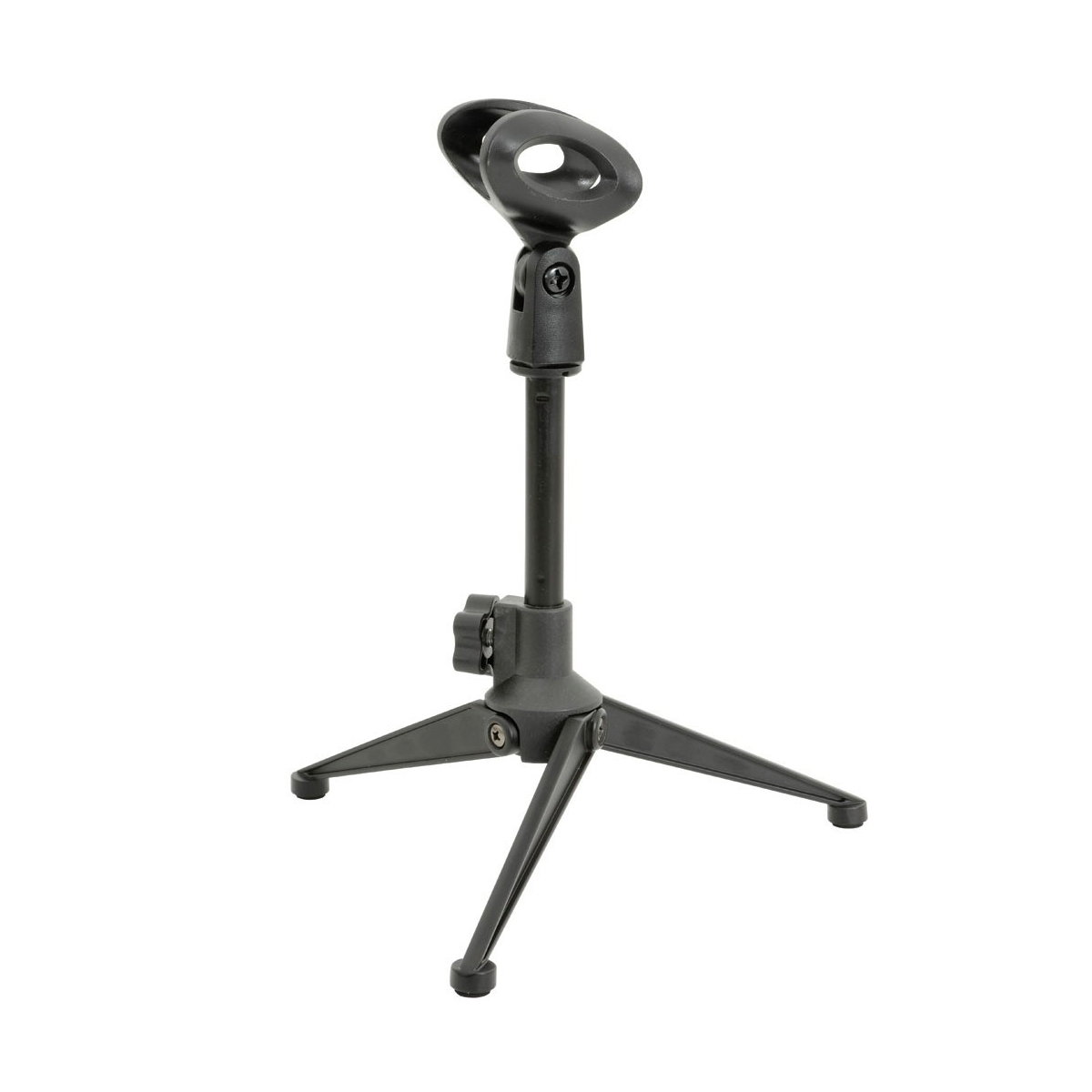 Pedestal largo para micrófono de escritorio