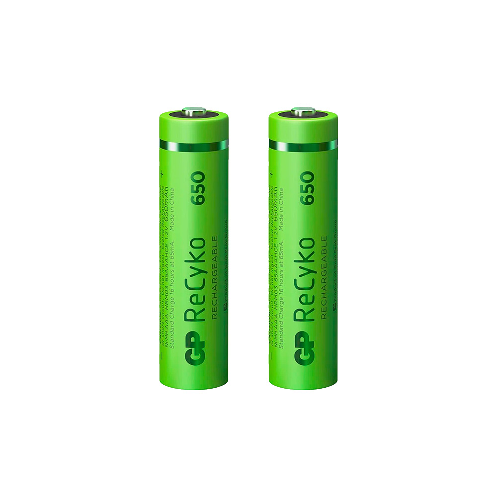 Batería AAA recargable 650mAh 2uds GP