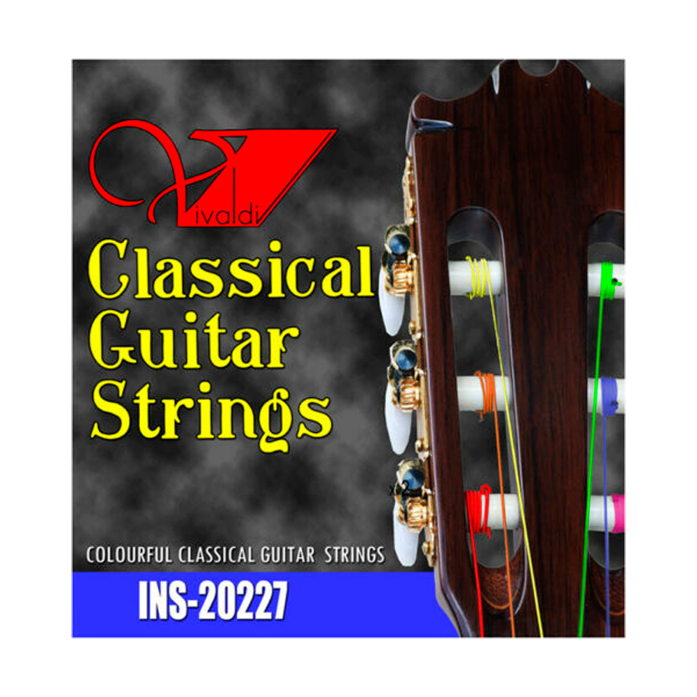 Juego de cuerdas para guitarra clásica Multicolor .028 / .043 Vivaldi