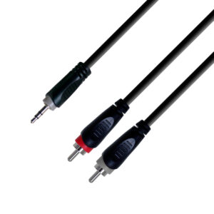 Extensión 2 RCA a 3.5mm 6ft A.R.E