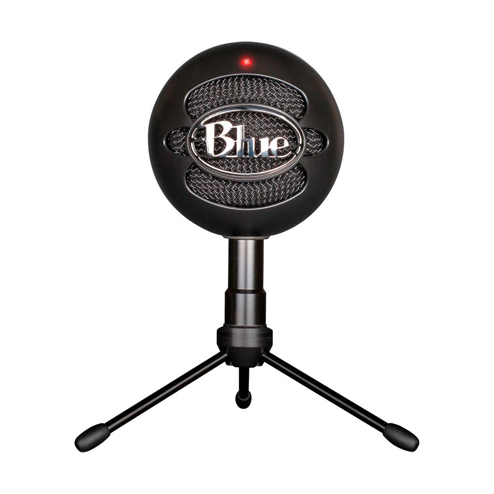 Micrófono de condensador USB Blue Snowball ICE negro