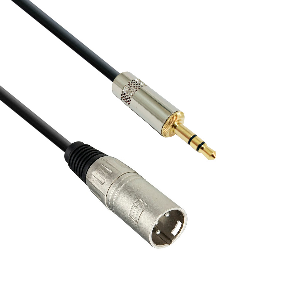 Extensión 3.5mm estéreo XLR macho 20ft Accenta