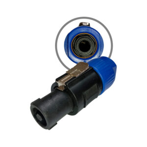 Conector Speakon hembra a 1/4" hembra