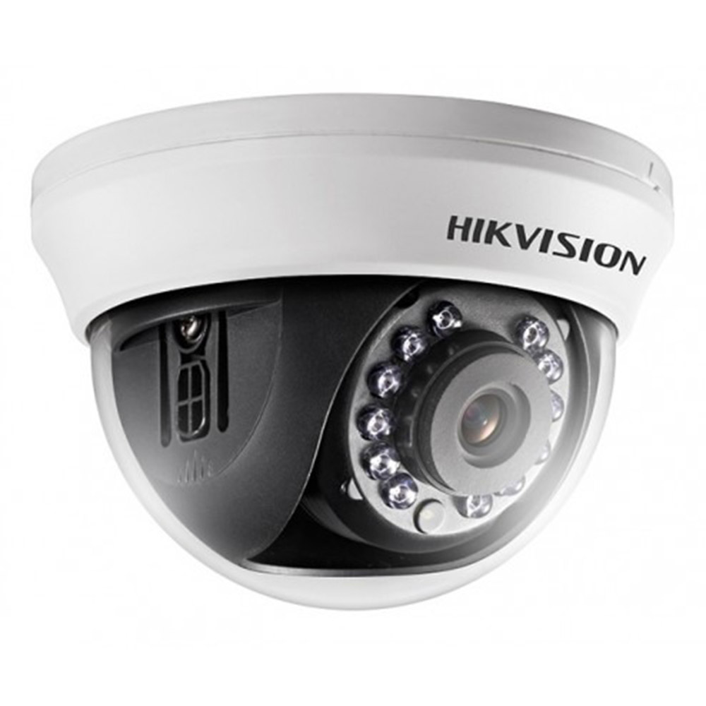 Camara CCTV dome 2mp/1080p lente fijo 2.8mm Hikvision
