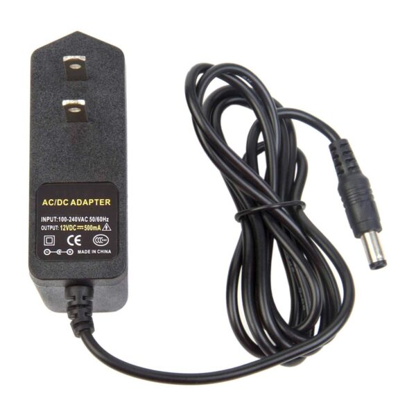 Adaptador de corriente AC/DC 12v 500mAh