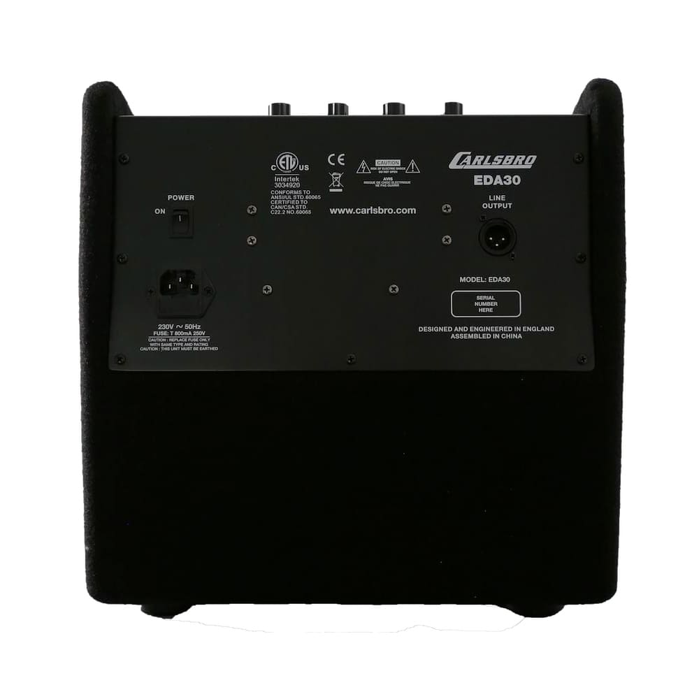 Amplificador para batería electrónica 10" 30w Carlsbro - Imagen 2