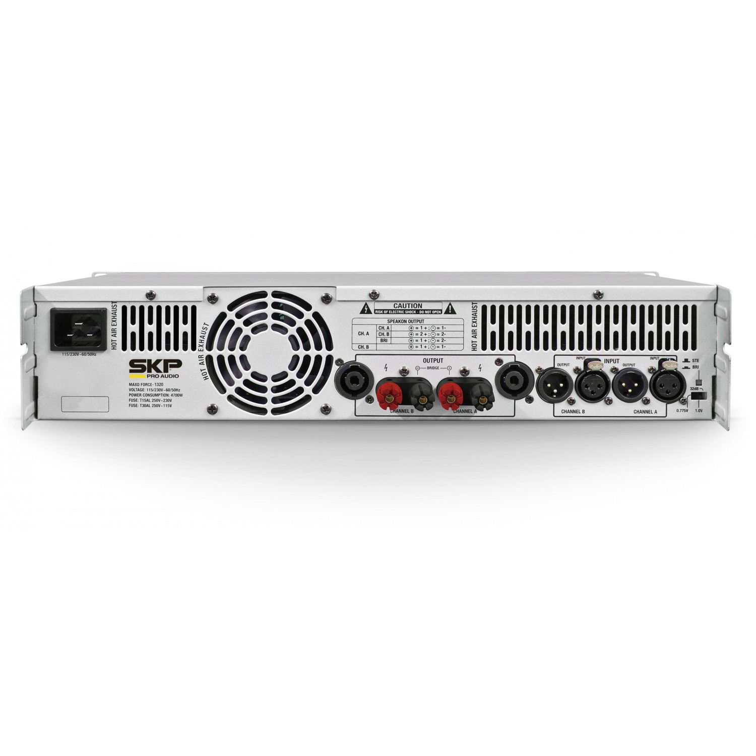Amplificador de poder 1300w SKP - Imagen 2