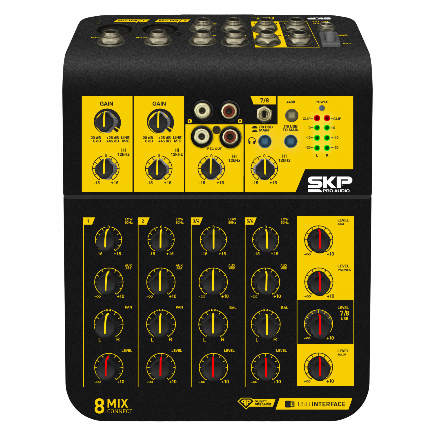 Consola pasiva 8 canales SKP