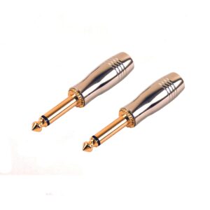Conector 1/4" mono Gold Soundbarrier (par)