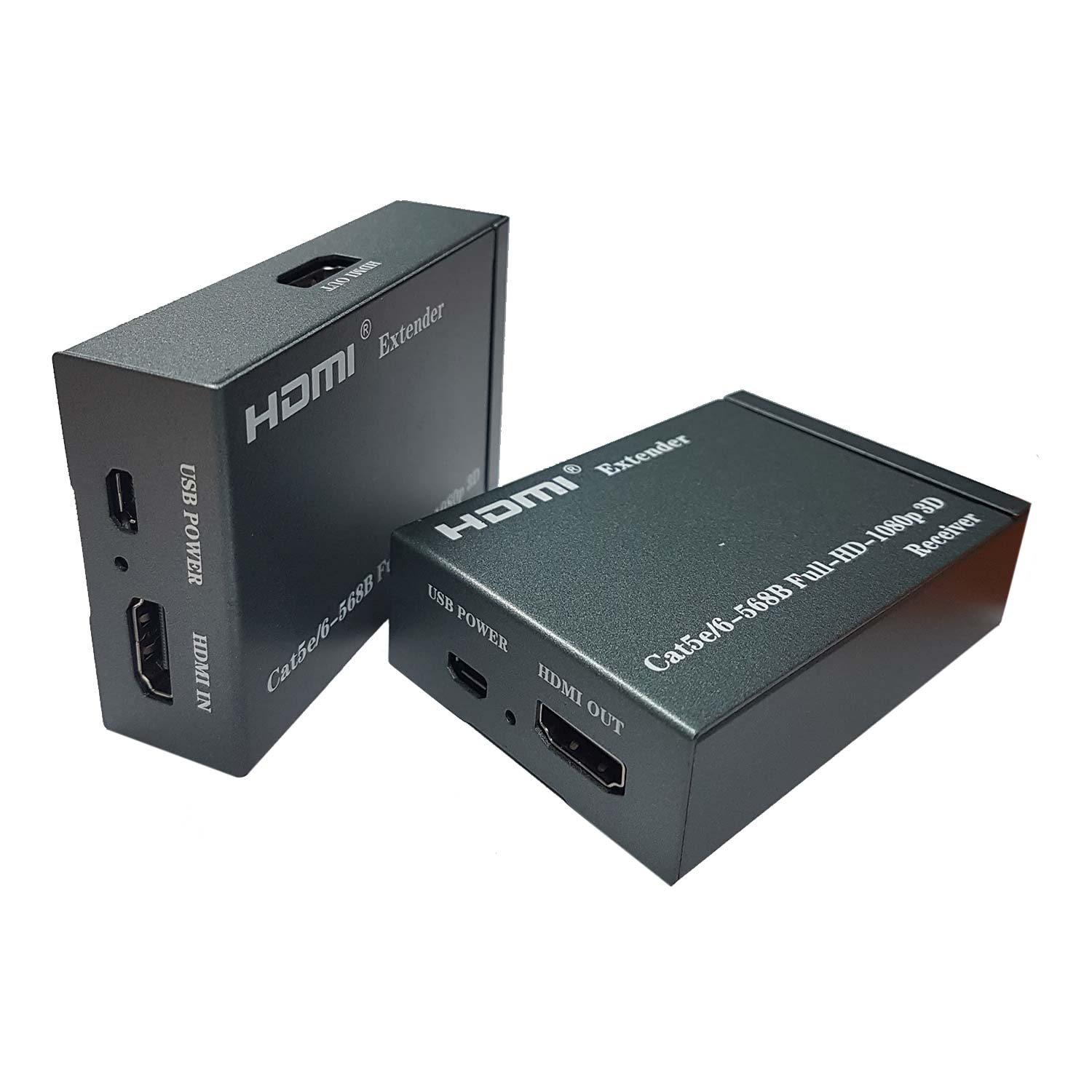 Extensor HDMI con rj45 hasta 60m ultrahd 4K - Imagen 2