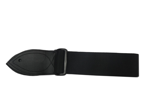 Cincha color negro para guitarra